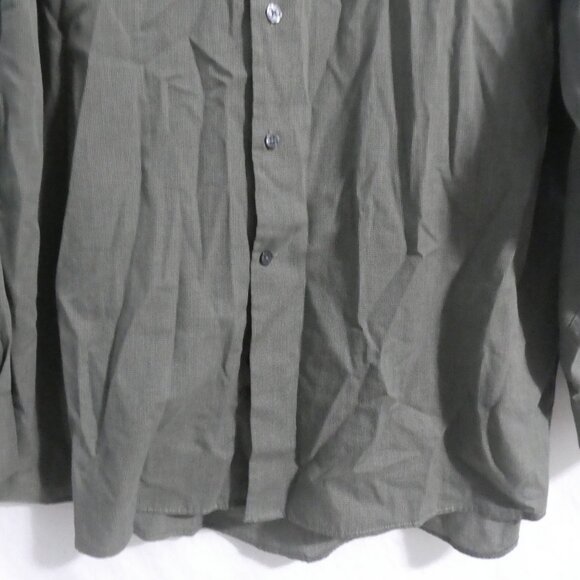 PROTOCOL | 16.5 / 34-35 | Plaid Button-Up Front Dress Shirt With Chest Pocket - Picture 9 of 16